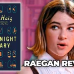Raegan Revord discussing The Midnight Library and how the book changed her perspective on fear, regret, and second chances