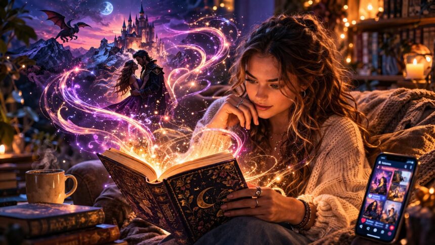 Romantasy books topping bestseller lists in 2026