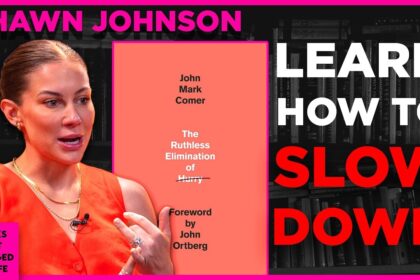 Olympic gold medalist Shawn Johnson reflecting on slowing down intentional living and stepping away from achievement culture
