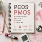 doctor discussing PMOS diagnosis criteria and metabolic health monitoring with patient