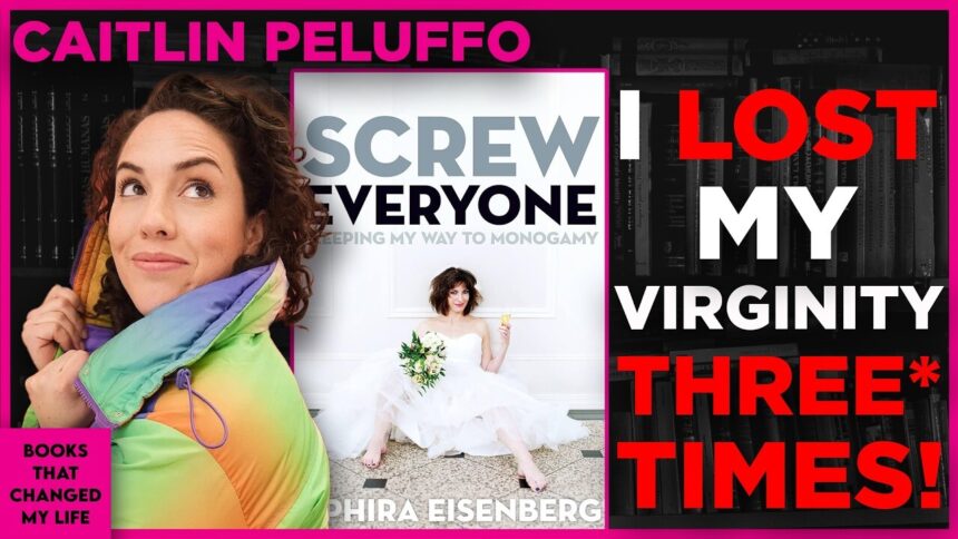 comedian Caitlin Peluffo reflecting on honesty vulnerability and stand-up through Ophira Eisenberg's memoir